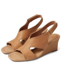 Clarks - Kyarra Aster (Light Tan Leather) Shoes - Lyst