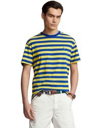 Polo Ralph Lauren - Short Sleeve Striped Crew Neck T-shirt - Lyst