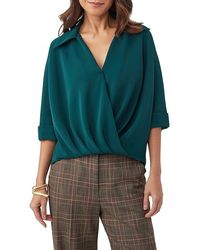 Trina Turk - Otto Top (Victoria Lake) Clothing - Lyst