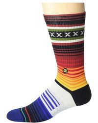 Stance - Curren St Crew Crew Cut Socks Shoes Lg (Us Shoe 9-13 - Lyst