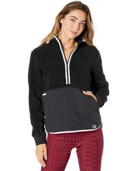 New Balance Fleece Q Speed Sherpa Anorak in Grey (Gray) - Lyst