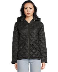 MICHAEL Michael Kors - Zip Front Quilt M426818Bz Jacket, Nylon - Lyst