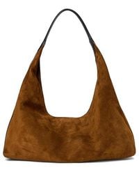Madewell - Suede Slouchy Shoulder Bag Shoulder Handbags, Leather/Suede - Lyst