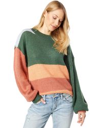 O`Neill Sweatpullover Sweater Pulli Jack's Peak grün Frottee Stickerei 