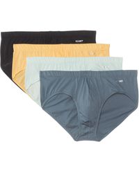 2xist - 2(x)ist Essentials 4-pack Bikini Brief (black Beauty/buff Orange/surf Spray/stormy Weather) Underwear - Lyst