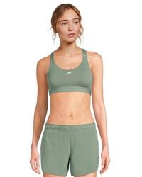 New Balance - Essential Train Bra Bra, Polyester/Spandex - Lyst