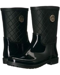 tommy hilfiger boots rain