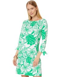 Lilly Pulitzer - Lidia 3/4 Sleeve Boatneck Dress - Lyst
