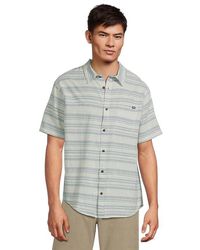 Billabong - All Day Stripe Short Sleeve T Shirt, Cotton - Lyst