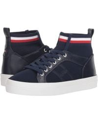 tommy hilfiger high heel sneakers