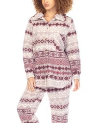 Honeydew Intimates - Cozy Night Sherpa Fleece Button-up - Lyst