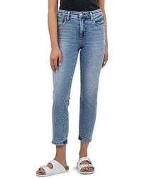 Kut From The Kloth - Rachael High Rise Fab Ab Mom Regular Hem Jeans 14, Cotton/Denim/Spandex - Lyst