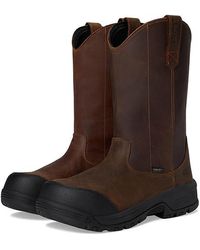 Keen - Evanston Pull-On Waterproof Boot (Carbon-Fiber Toe) Work Boots Bison/ 5.5 D - Lyst