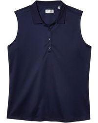 Callaway Apparel - Sleeveless Essential Solid Knit Polo - Lyst