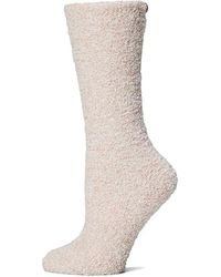 Barefoot Dreams - Cozychic(R) Heathered Socks Crew Cut Socks Shoes He Dusty Rose/ Sm-Md (Us Shoe 7-8 - Lyst
