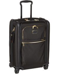 Tumi Alpha 3 International Dual Access 4 Wheeled Carry on in Blue