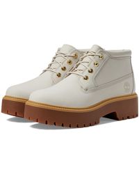 Timberland - Stone Street Mid Lace-up Waterproof Boots - Lyst