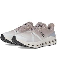 On Shoes - Cloudsurfer Trail Waterproof Running Shoes Desert/Wolf - Lyst