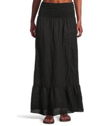 Maaji - Jade Aubrey Skirt, Linen - Lyst