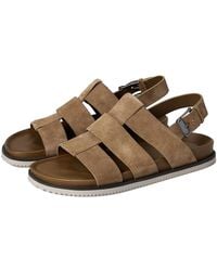 Allen Edmonds - Damien Fisherman Sandals Sandals 13 D (M) Suede - Lyst