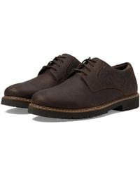 Rockport - Maverick Plain Toe Oxford Lace Up Wing Tip Shoes 7.5 W (Ee) Eva/Leather - Lyst