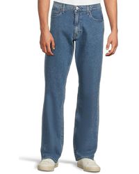 PAIGE - Doheny Heritage Relaxed Straight Leg Jeans Casual Pants, Cotton/Elastane - Lyst