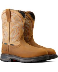 Ariat - Workhog Xt Waterproof Carbon Toe Work Boots - Lyst