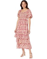 English Factory - Floral Print Maxi Dress - Lyst