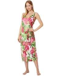 N By Natori - Enchanted Peony - Satin 46 Gown - Lyst