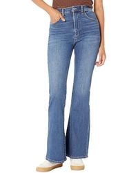 Abercrombie & Fitch Ultra High-rise Flare Jeans in Black | Lyst