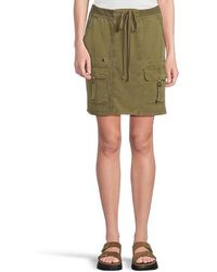 XCVI - Leto Mini Skirt Skirt Md 8-10) Rayon/Tencel - Lyst
