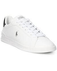 Polo Ralph Lauren - Heritage Court Ii Leather Sneaker - Lyst