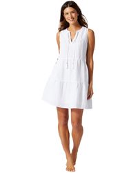 Tommy Bahama - Stamped Lucia Sleeveless Tier Dress - Lyst