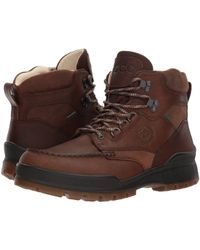 ecco track 25 mens pink