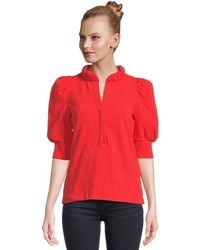 Lilly Pulitzer - Elsey Knit Top Clothing, Cotton/Polyester/Spandex - Lyst