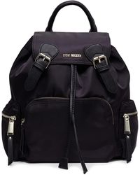 steve madden leather back pack