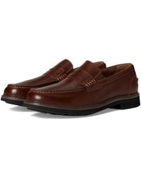 Nunn Bush - Odin Ii Moc Toe Penny Loafer Lightweight And Comfortable Slip-On Shoes 8 W (Ee) Leather - Lyst