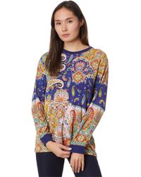 Johnny Was - The Janie Favorite Crew Neck Long Sleeve Top - Lyst