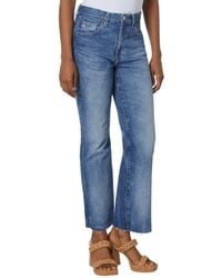 AG Jeans - Kinsley High-rise Pop Crop In Superstition - Lyst