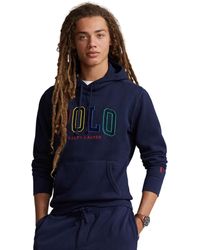 Polo Ralph Lauren - The Rl Fleece Logo Hoodie - Lyst
