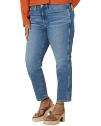 Madewell - Plus Curvy Stovepipe Jeans In Heathridge Wash - Lyst