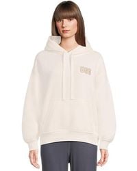 UGG - Logo Hoodie Sweatshirt, Cotton/Polyester - Lyst