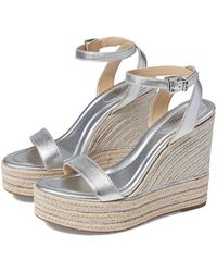 MICHAEL Michael Kors - Leighton Wedge Shoes, Leather - Lyst