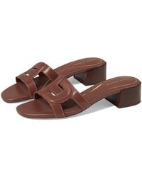 Cole Haan - Chrisee Block Heel Sandal (Dark Cuoio Leather) Sandals - Lyst