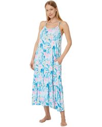 Tommy Bahama - Tropical Sleeveless Maxi Gown - Lyst