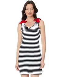 Tommy Hilfiger - Tie Tank Striped Dress (Sky Captain/Bright) Dress - Lyst