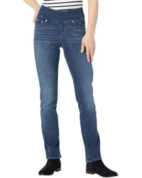 Elastic Waist Jeans Petite for Women 