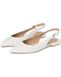 Ralph Lauren - Londyn Nappa Leather Slingback Flat Flat Shoes 5 B - Lyst