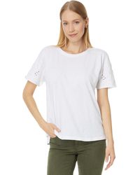 Mod-o-doc - Embroidered Short Sleeve Crew Tee - Lyst