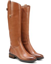 Sam Edelman - Penny 2 Wide Calf Leather Riding Boot - Lyst